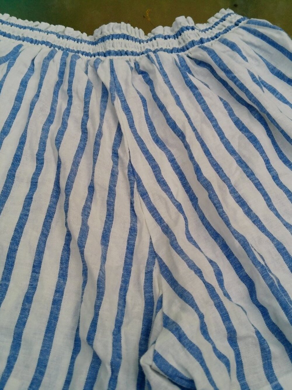 AVA AND VIV SIZE 1 X BLUE WHITE SHORTS NEW WITHOUT TAGS - Picture 2 of 4